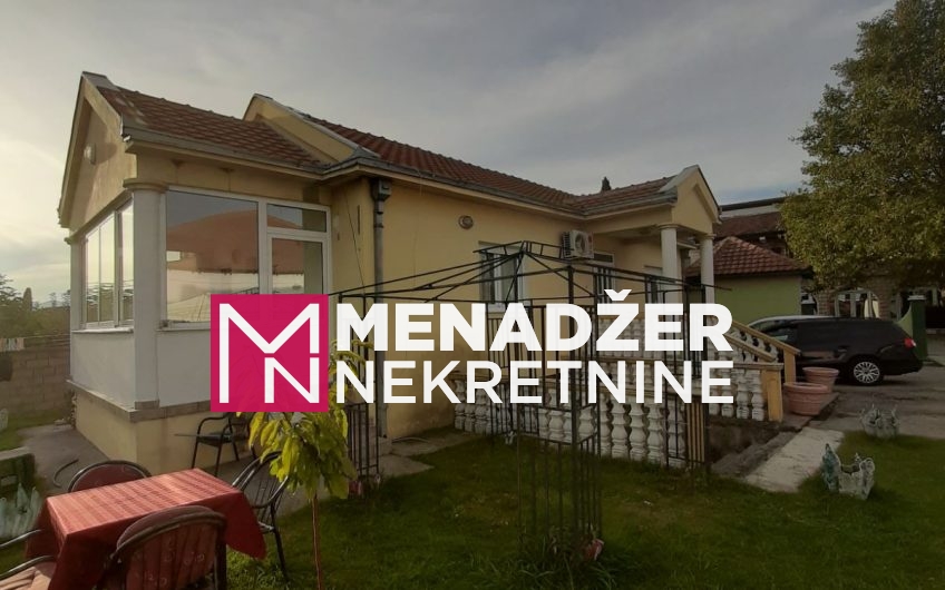 RESTORAN + DVIJE KUĆE 650m2- CIJEVNA