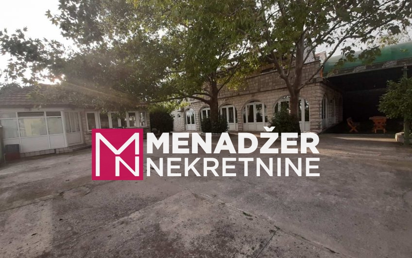 RESTORAN + DVIJE KUĆE 650m2- CIJEVNA