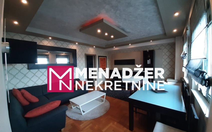 DVOSOBAN LUX NAMJEŠTEN STAN 85m2-CENTAR