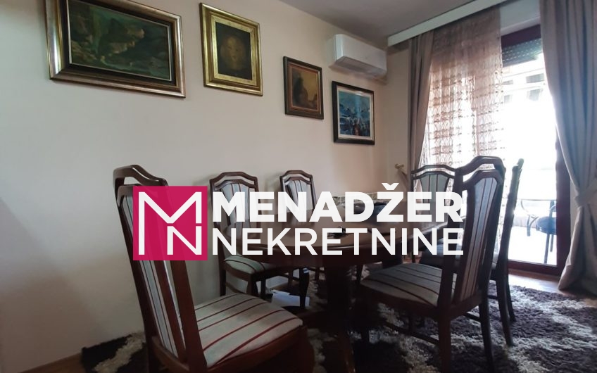 DVOSOBAN NAMJEŠTEN STAN 85m2-PREKO MORAČE