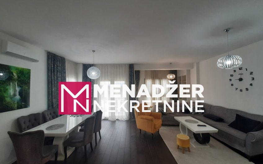 TROSOBAN LUX NAMJEŠTEN STAN 105m2-PREKO MORAČE