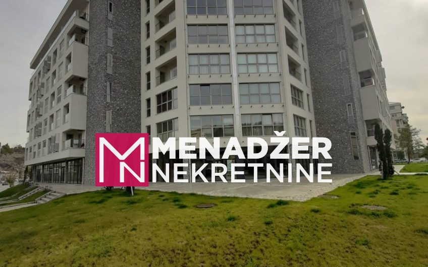 TROSOBAN PRAZAN STAN 80m2-PREKO MORAČE (zgrada Vezir)