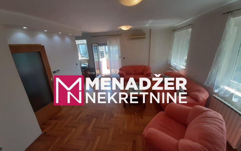 JEDNOSOBAN NAMJEŠTEN STAN 62m2-PREKO MORAČE