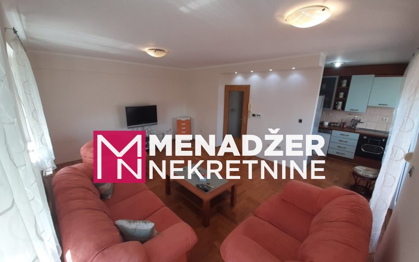 JEDNOSOBAN NAMJEŠTEN STAN 62m2-PREKO MORAČE
