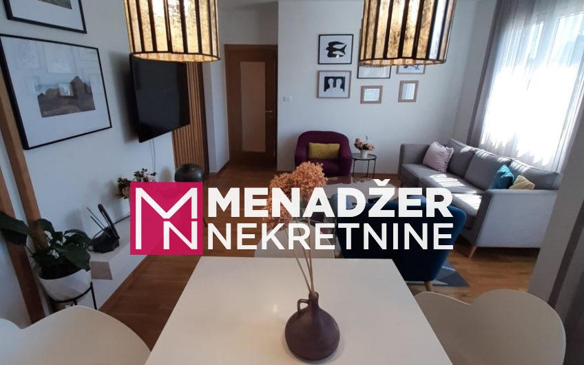DVOSOBAN NAMJEŠTEN STAN 65m2-BLOK 6