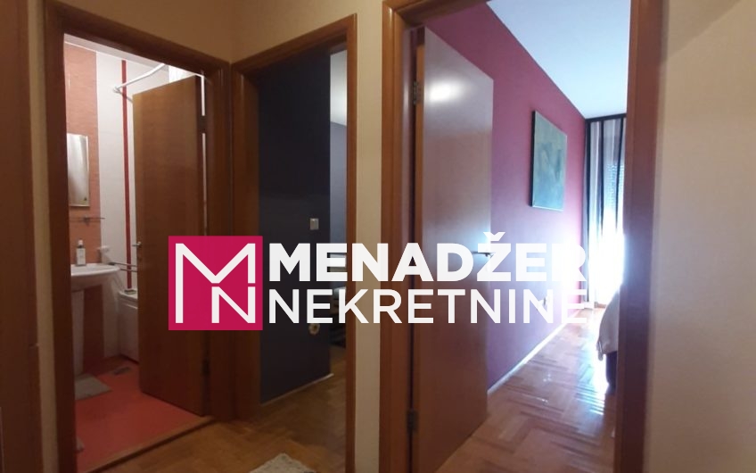 TROSOBAN NAMJEŠTEN STAN 105m2-PREKO MORAČE