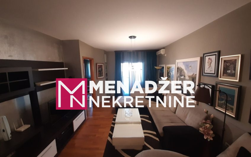 TROSOBAN NAMJEŠTEN STAN 105m2-PREKO MORAČE