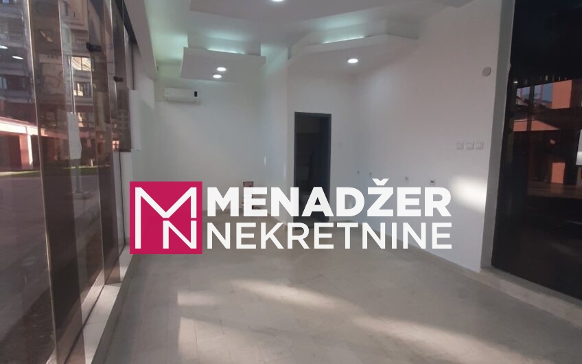 POSLOVNI PROSTOR 25m2-PREKO MORAČE