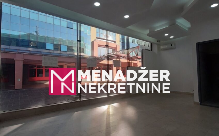 POSLOVNI PROSTOR 25m2-PREKO MORAČE