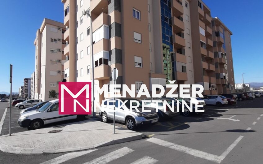 JEDNOSOBAN NAMJEŠTEN STAN 49m2-TUŠKI PUT