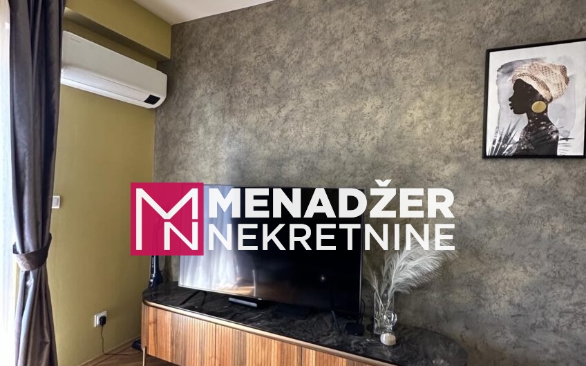 JEDNOSOBAN LUX NAMJEŠTEN STAN 50m2-PREKO MORAČE