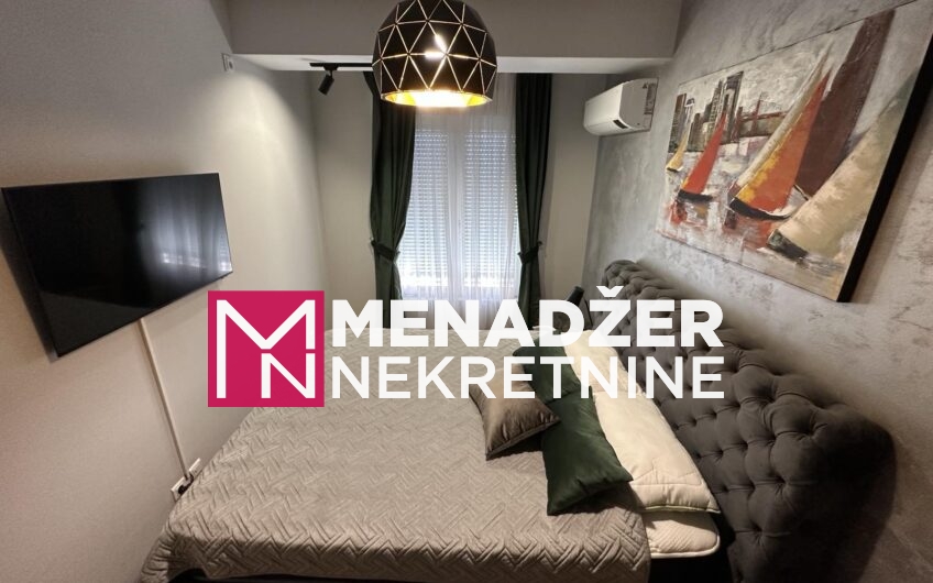 JEDNOSOBAN LUX NAMJEŠTEN STAN 50m2-PREKO MORAČE