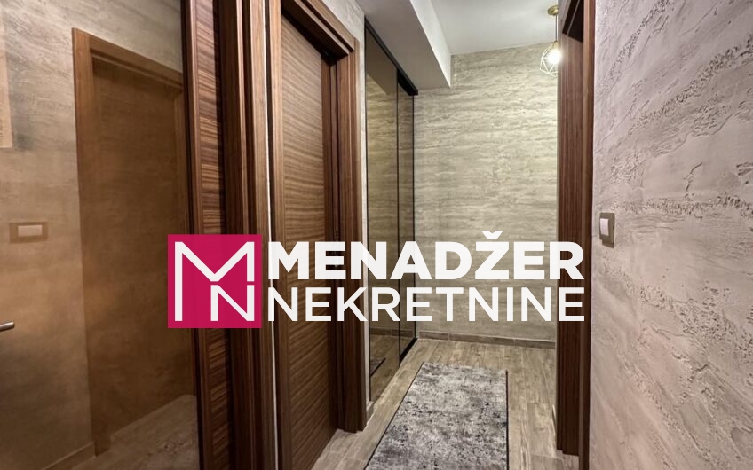 JEDNOSOBAN LUX NAMJEŠTEN STAN 50m2-PREKO MORAČE