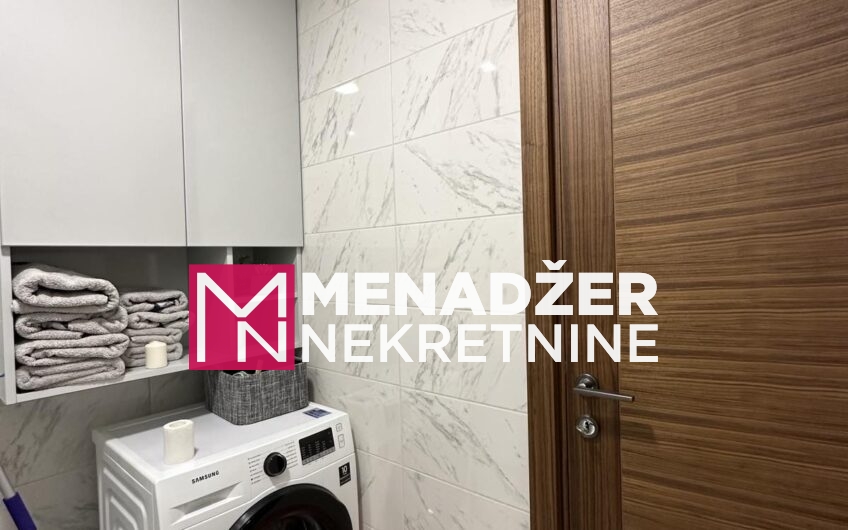 JEDNOSOBAN LUX NAMJEŠTEN STAN 50m2-PREKO MORAČE