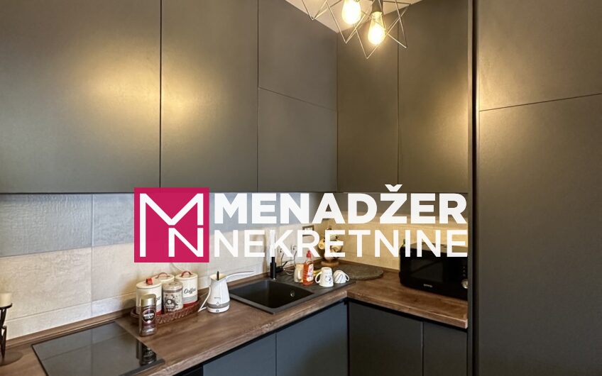 JEDNOSOBAN LUX NAMJEŠTEN STAN 50m2-PREKO MORAČE