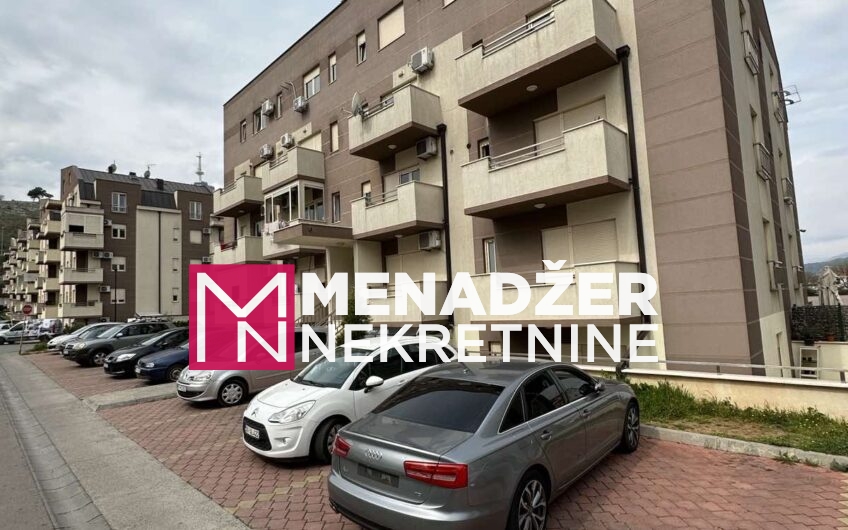 DVOSOBAN NAMJEŠTEN STAN 72 m2- ZABJELO