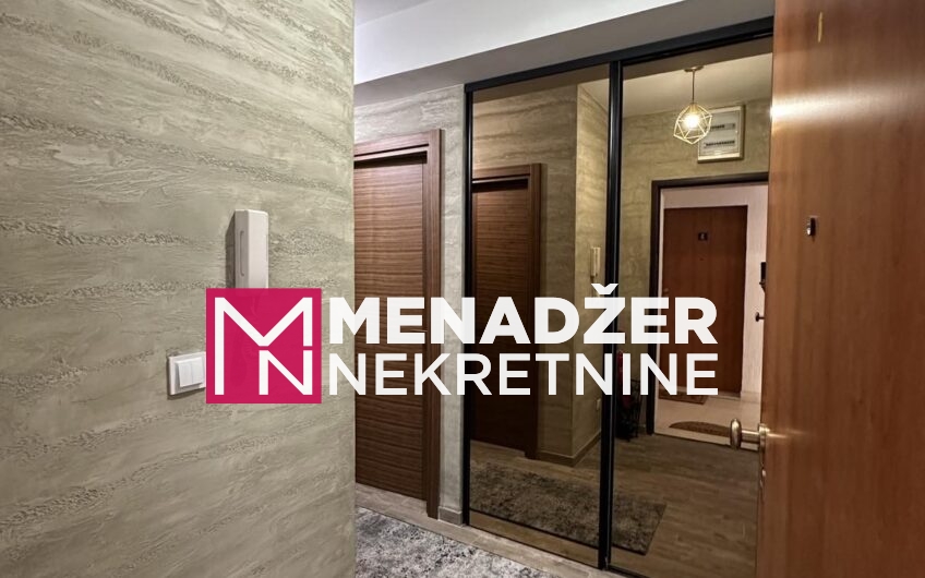 JEDNOSOBAN LUX NAMJEŠTEN STAN 50m2-PREKO MORAČE