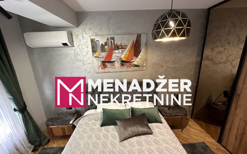 JEDNOSOBAN LUX NAMJEŠTEN STAN 50m2-PREKO MORAČE
