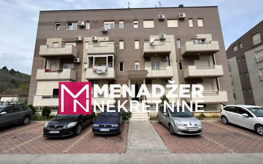 DVOSOBAN NAMJEŠTEN STAN 72 m2- ZABJELO