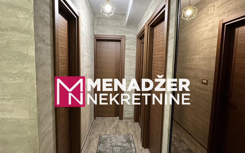 JEDNOSOBAN LUX NAMJEŠTEN STAN 50m2-PREKO MORAČE