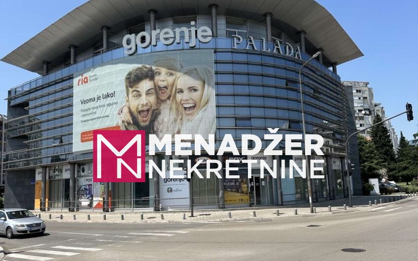 POSLOVNO-KANCELARIJSKI PROSTOR 160 m2-  PREKO MORAČE