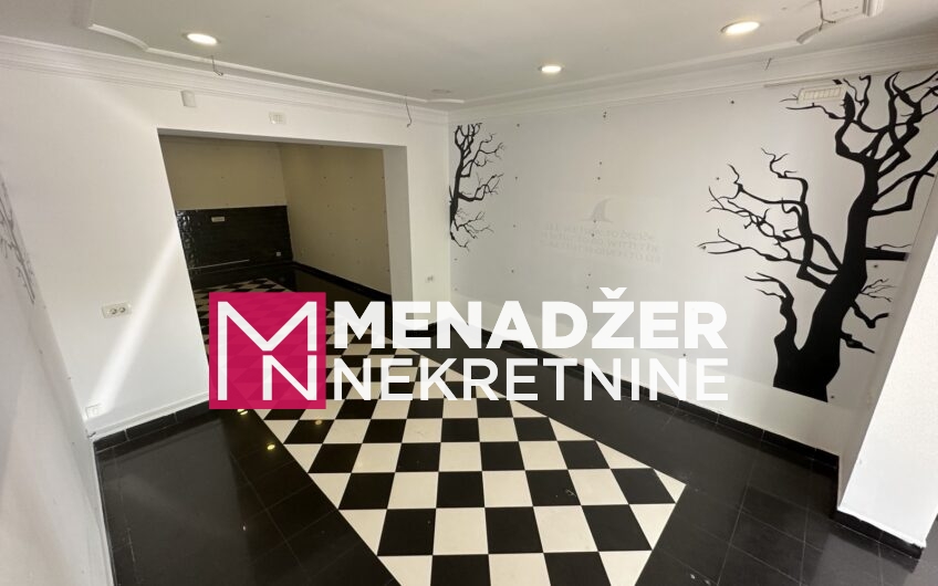 POSLOVNI PROSTOR 54 m2- PREKO MORAČE