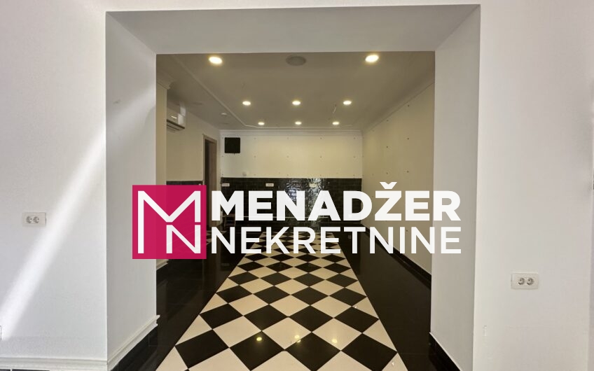 POSLOVNI PROSTOR 54 m2- PREKO MORAČE