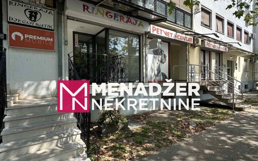 POSLOVNI PROSTOR 54 m2- PREKO MORAČE
