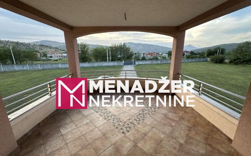 KUĆA 250 m2- PLAC 10 000 m2-DONJA GORICA