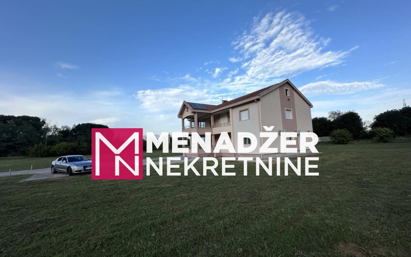 KUĆA 250 m2- PLAC 10 000 m2-DONJA GORICA