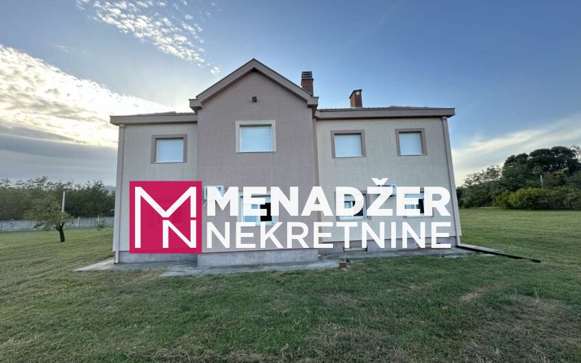 KUĆA 250 m2- PLAC 10 000 m2-DONJA GORICA
