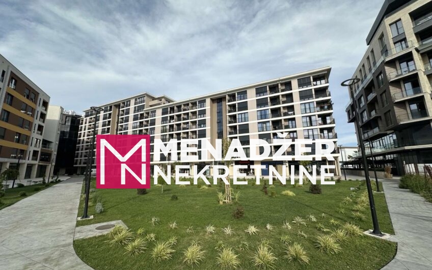 JEDNOSOBAN LUX NAMJEŠTEN STAN 57 m2 SA GARAŽOM-PREKO MORAČE-LINEA