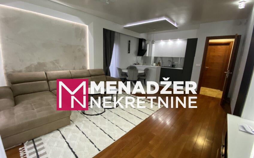 DVOSOBAN NAMJEŠTEN STAN 80 m2 SA GARAŽOM-MOMIŠIĆI