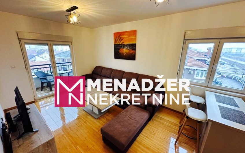 JEDNOSOBAN NAMJEŠTEN STAN 50 m2- STARI AERODROM