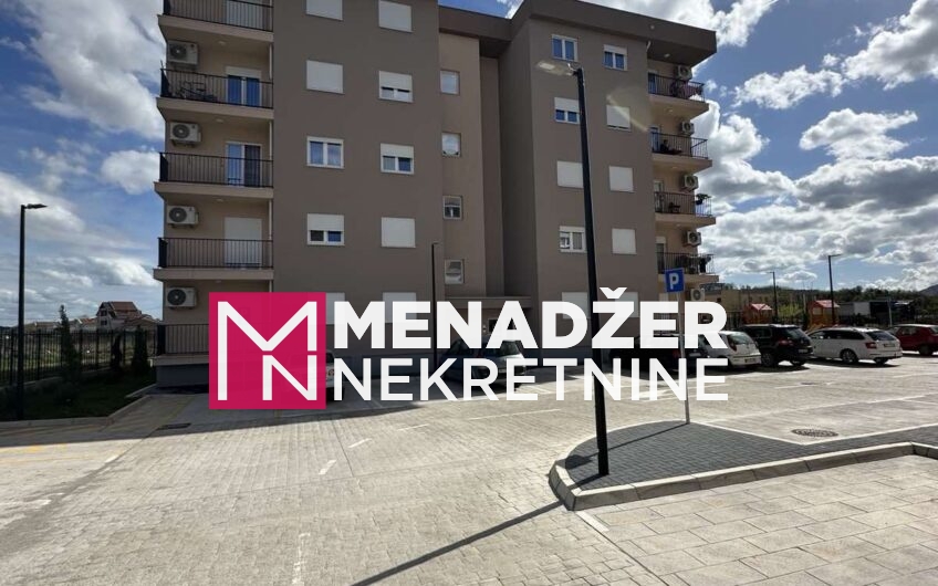 DVOSOBAN NAMJEŠTEN STAN 63 m2- ZABJELO