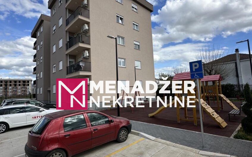DVOSOBAN NAMJEŠTEN STAN 63 m2- ZABJELO