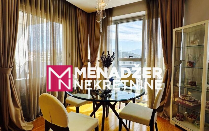 TROSOBAN LUX NAMJEŠTEN STAN 105 m2, GARAŽA – PREKO MORAČE