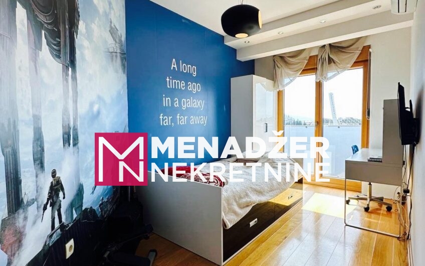 TROSOBAN LUX NAMJEŠTEN STAN 105 m2, GARAŽA – PREKO MORAČE