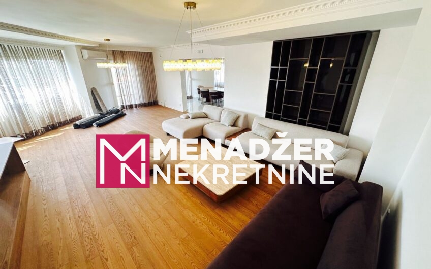 ČETVOROSOBAN LUX NAMJEŠTEN STAN 220 m² – STARI AERODROM