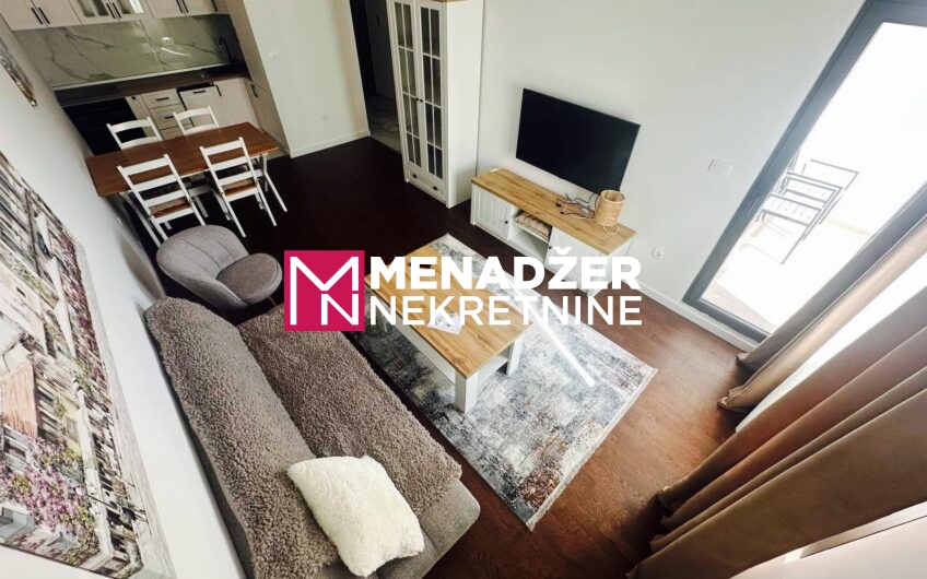 JEDNOSOBAN NAMJEŠTEN STAN 45 m² PREKO MORAČE