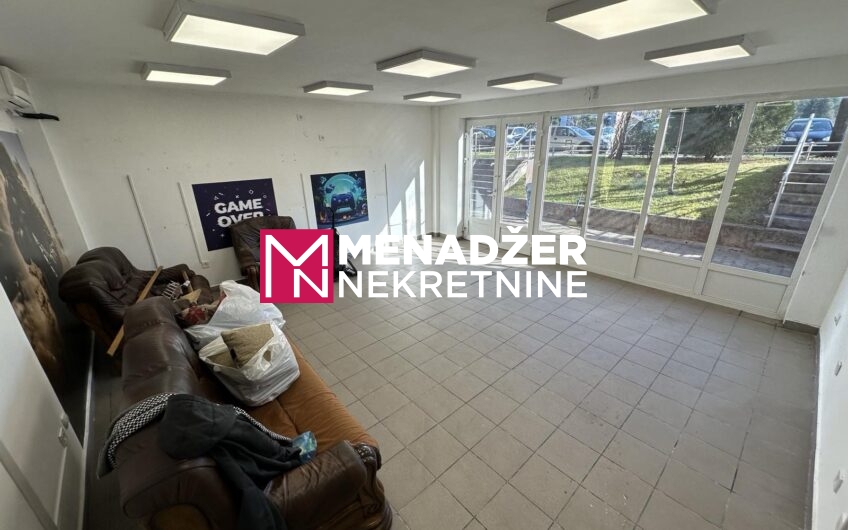 POSLOVNI PROSTOR 35 m² – PREKO MORAČE