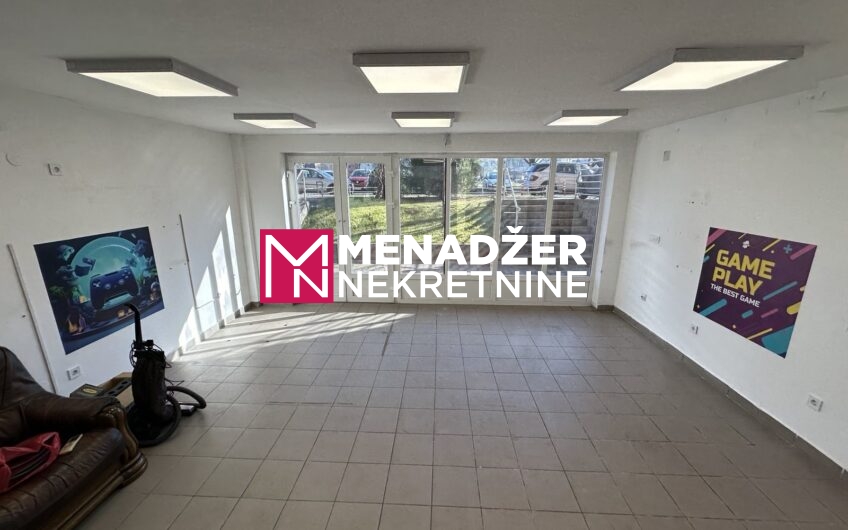 POSLOVNI PROSTOR 35 m² – PREKO MORAČE