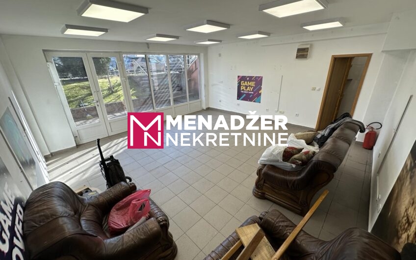 POSLOVNI PROSTOR 35 m² – PREKO MORAČE