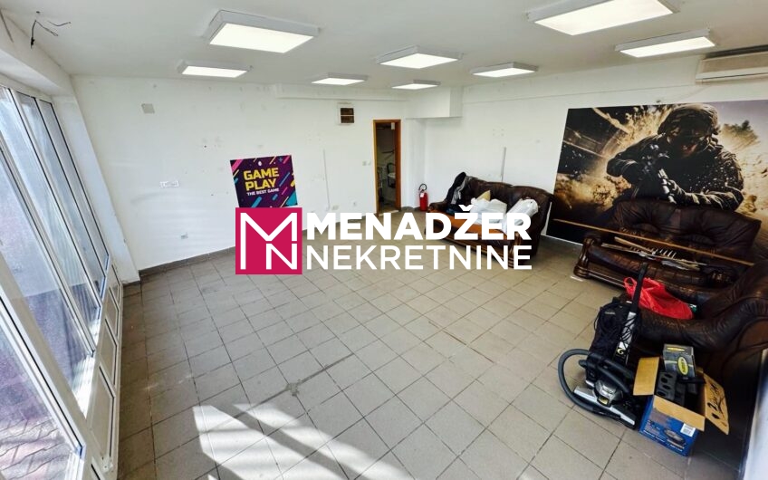 POSLOVNI PROSTOR 35 m² – PREKO MORAČE