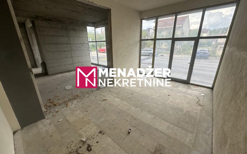 POSLOVNI PROSTOR 210 m2 ( 110 + 100 ) – DALMATINSKA