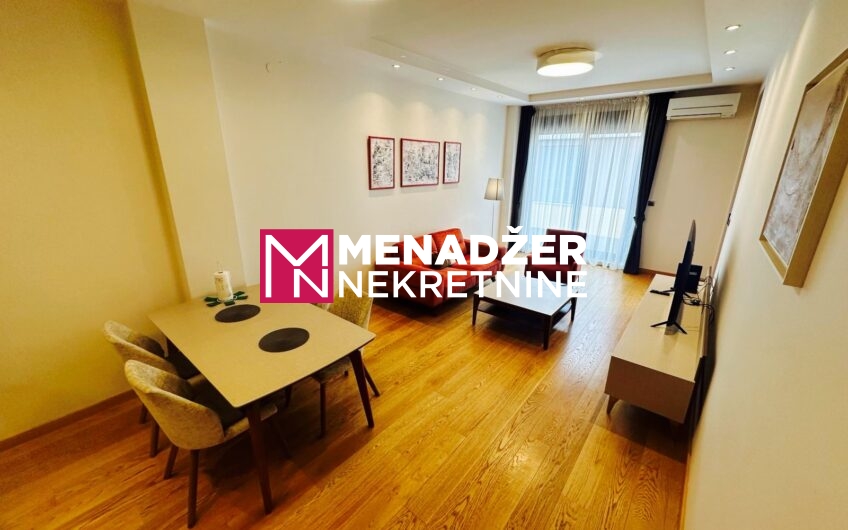 DVOSOBAN LUX NAMJEŠTEN STAN 75 m2, GARAŽA – PREKO MORAČE