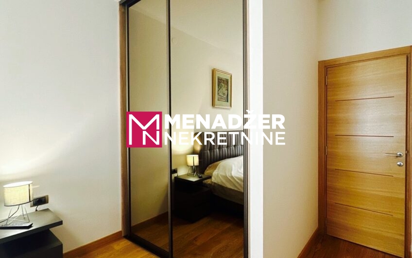 DVOSOBAN LUX NAMJEŠTEN STAN 75 m2, GARAŽA – PREKO MORAČE