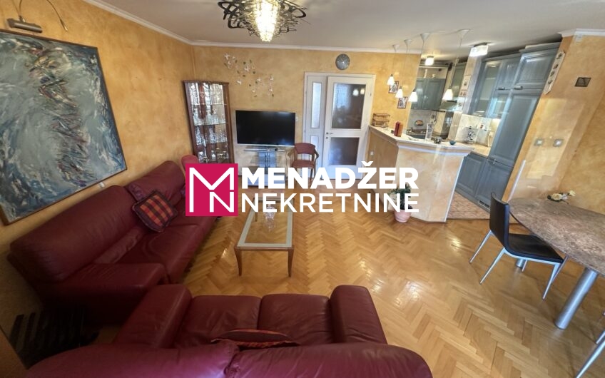 DVOSOBAN NAMJEŠTEN STAN 85 m2 – PREKO MORAČE