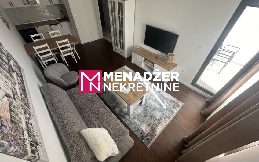JEDNOSOBAN NAMJEŠTEN STAN 44 m2 – PREKO MORAČE