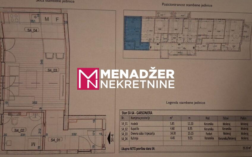 GARSONjERA 29 m2 – MOMIŠIĆI